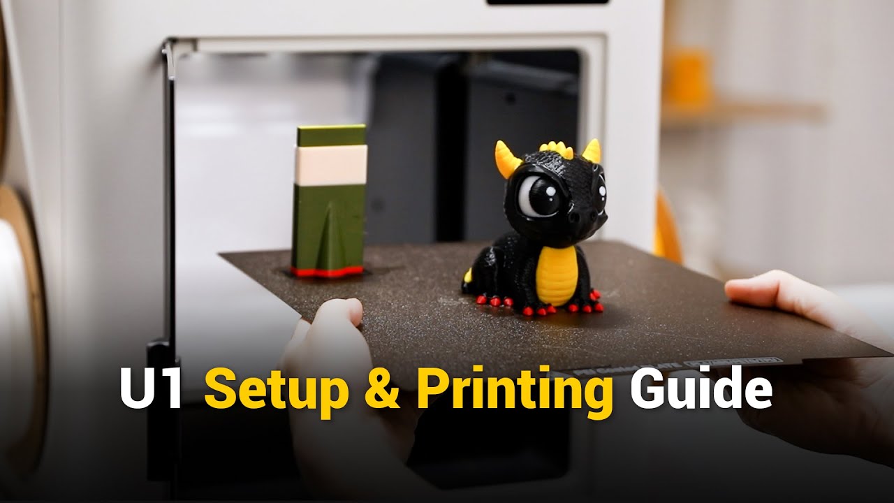 U1 Video Guide: Initial Setup & Printing