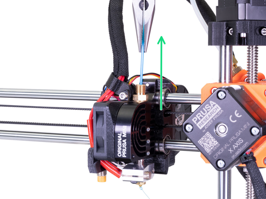 3d yazıcı nozzle temizleme, soğuk çekme