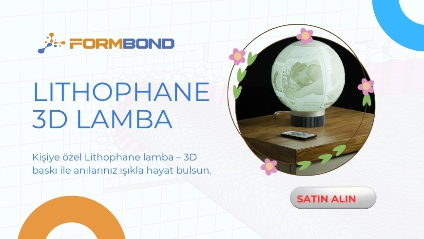 Lithophane 3D Lamba: Işıkla Işı Sanatı