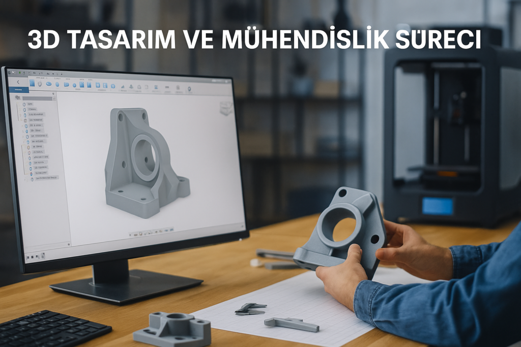 3d yazıcı teknolojisi ile endüstriyel parça üretimi