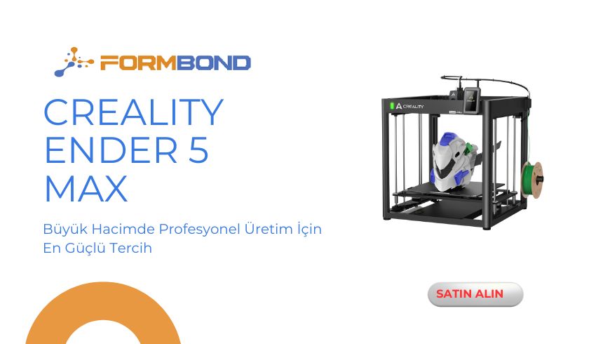 Creality Ender 5 Max 3D Yazıcı: Büyük Hacim